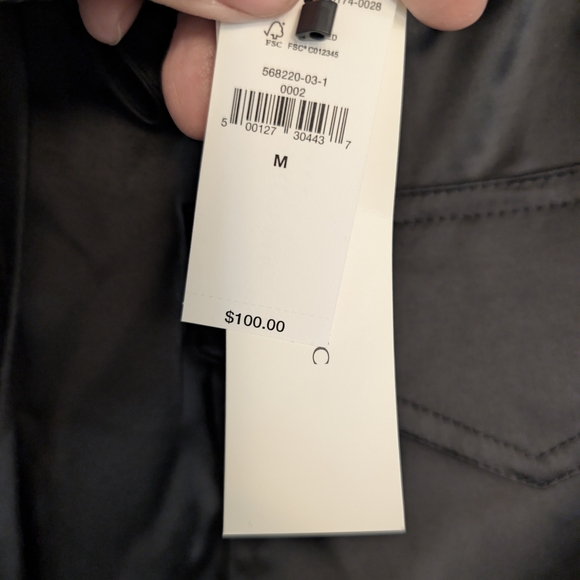 Women's Black Cargo Pants - Picture 12 of 15